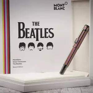 Montblanc Great Characters Special Edition The Beatles Rollerball ID 116257 IMBALLO ORIGINALE - Foto 1 di 7