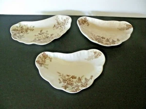 2 ANTIGUOS PLATOS DE HUESO SEMI PORCELANA JOHNSON BROS COLUMBIA 1 PATRÓN WASHINGTON - Imagen 1 de 8