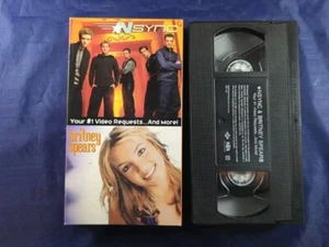 NSYNC BRITNEY SPEARS VHS Your #1 Video requests and more Vintage Boy Band 90's - Picture 1 of 2