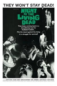 Night of the Living Dead 1968 Movie Poster 24" x 36" Reproduction - Picture 1 of 1