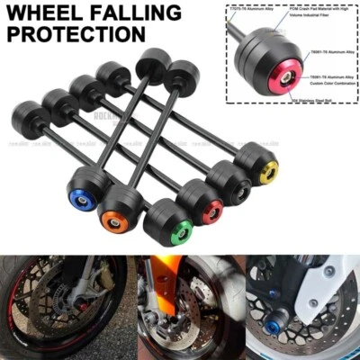 Protector de eje delantero trasero horquilla rueda deslizante para SUZUKI VStrom 1000 1050 DL 1000 Foto 1 de 4