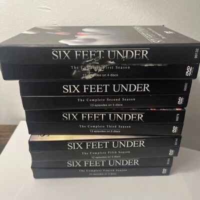 six feet under complete series dvd Seasons 1-5. 24 Discs 5 Box Sets HBO Morg - Image 1 of 3