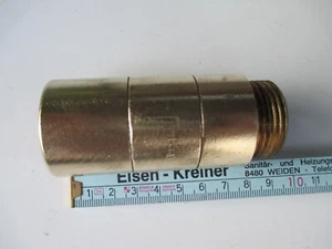 Hahnverlängerungen 1" MS blank 30 +25 + 20 mm - Bild 1 von 3