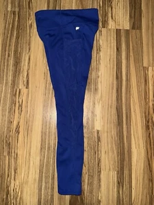 Fabletics Motion 365 Trinity High Waisted Pocket Legging Pant XS Blue Nightfall - Picture 1 of 5