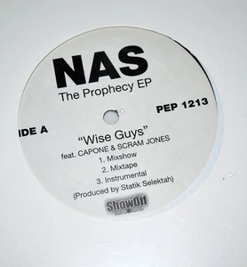 NAS The Prophecy EP Vinyl PEP 1213~Wise Guys~Scram Jones~Styles & B.I.G.~SEALED - Picture 1 of 5