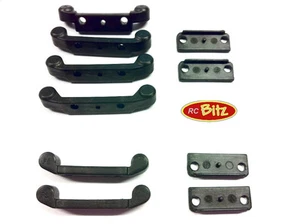 Carisma GT14 Hinge Pin Mounts NARROW CA143396 or WIDE CA14337 0 2 3 4 Toe-in set - Picture 1 of 3