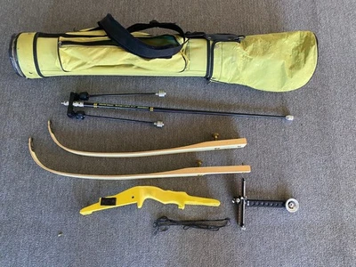 BLACK WIDOW recurve bow - made USA  with Easton Stabiliser & Killian sights - image 1 of 4