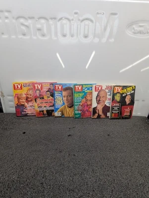 TV Guide Magazines Star Trek Lot Set Of 6 1990's  Star Trek  - Image 1 of 4