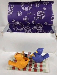 6" Russ Berrie Birds Tweet Along With Me Figur "Picnic Pleasures" Nr. 13060 - Bild 1 von 10