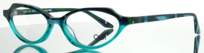Gafas de gato OGI Heritage 7157 1902 verde azulado para mujer 51-16-140 B:30 Foto 1 de 4