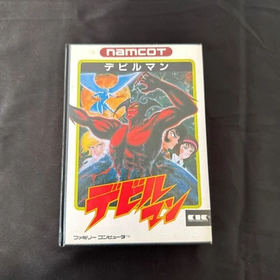Devilman Unused Game W/Box Manual Famicom FC Retro Very Good NTSC-J Japan - Image 1 of 4