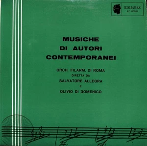 Musiche di autori contemporanei Allegra, Sallustio, Di Domenico - LP Edimerc - Foto 1 di 3