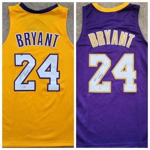 Kobe Bryant Signed Autographed Lakers Home & Away Custom Pro Style Jerseys COA - Picture 1 of 10