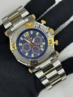 Reloj Hombre Reactor Neutron 63003 Cronógrafo 48mm Dos Tonos Acero Inoxidable  Foto 1 de 4