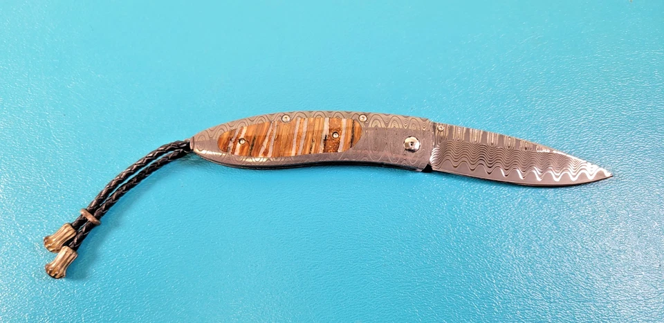 Cuchillo Plegable William Henry Modelo B05-DMTW Diamond Monarch HRC-67 TR576 Foto 1 de 4