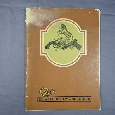1929 Vintage Colt Firearms Catalog with letter and price list - Image 1 of 4