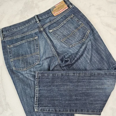 VTG Denim & Supply Ralph Lauren Jeans Mens 34x30 Whiskers Straight Slouch EUC - Image 1 of 4