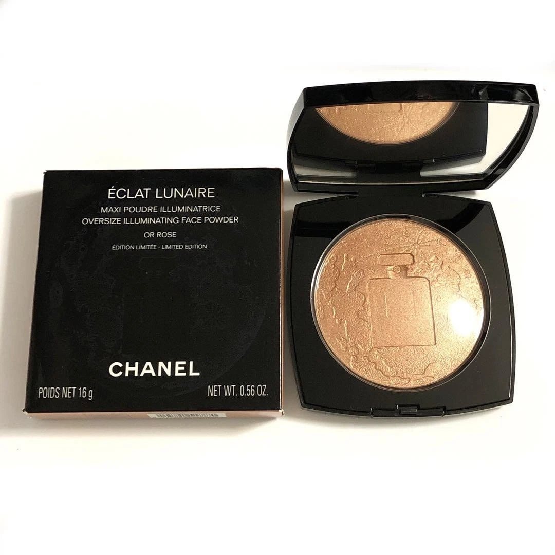 CHANEL ÉCLAT LUNAIRE エクラ　ルネール　オーローズ　限定 CHANEL ÉCLAT LUNAIRE OR ROSE Face Powder 16g Special Edition