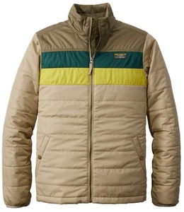 LL Bean Mountain Classic Puffer Jacket Herren L Dark Mushroom Sandstone 512406 - Bild 1 von 7