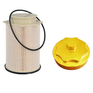 68157291AA Fuel Filter and 68065612AA Canister Housing Cap for Ram 6.7L Diesel - Picture 1 of 13