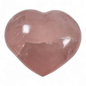 Rose Quartz Crystal Polished Heart 254.6 grams. - Picture 1 of 2
