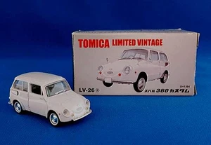 Tomytec Lv-26A Subaru 360 Custom White Vintage Series Used Japan - Picture 1 of 14