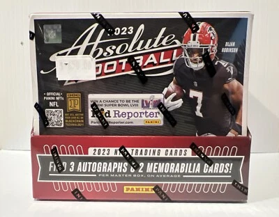 2023 Panini Absolute Football Hobby Box Sealed New - Image 1 of 3