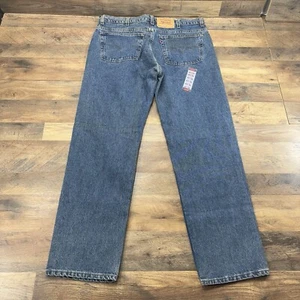 Vintage Levis 505 Jeans Herren 40x32 Regular Fit Straight Leg Made in USA NOS SPOT - Bild 1 von 18