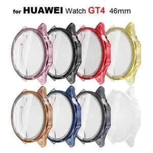 Case Screen Protector Cover For Huawei Smart Watch GT4 46mm Full Protection