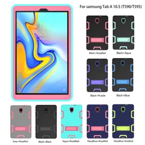 For Galaxy Tab A 10.5 Inch SM-T590/SM-T595 Colorful Hybrid heavy protection Case - Picture 1 of 64