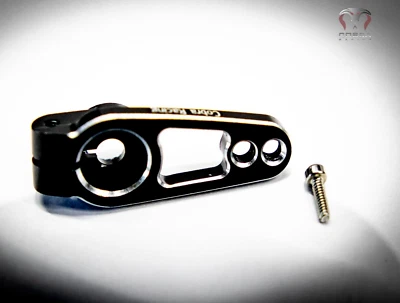 CR Aluminium Klemmservohorn (schwarz) 25T passend für Traxxas Slash Rustler TRX4 - Bild 1 von 4