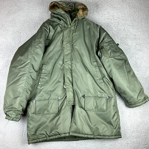 Extreme Cold Weather Parka Mens Medium Type N-3B Army Military Jacket Rothco - Picture 1 of 14
