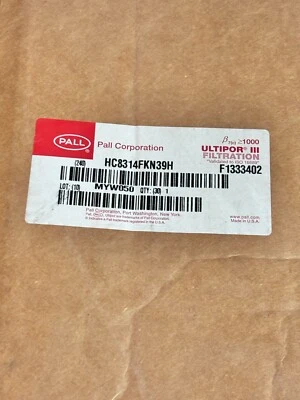 Repuesto filtro hidráulico Pall HC8314FKN39H Foto 1 de 2