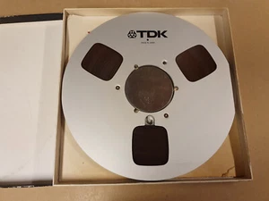 10" (26,50 CM) METAL REEL TAPE TDK GX35-180BM #367 - Picture 1 of 2