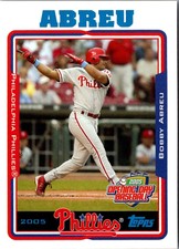 2005 Topps Opening Day Bobby Abreu #24 Philadelphia Phillies