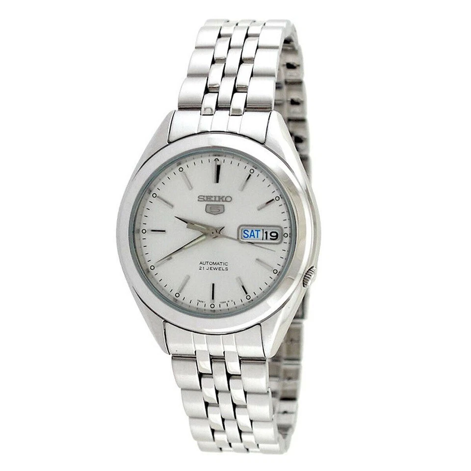 Seiko 5 Sports Silver Men's Watch - SNKL15K1