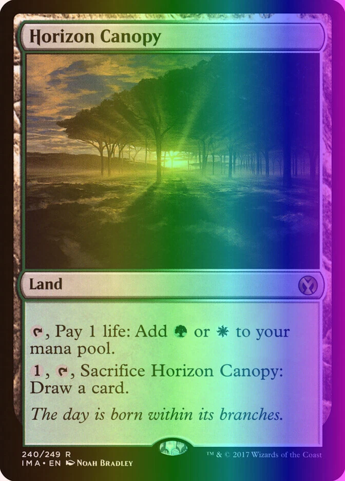 MTG Magic the Gathering Horizon Canopy (240/256) Iconic Masters LP FOIL - Image 1 of 1