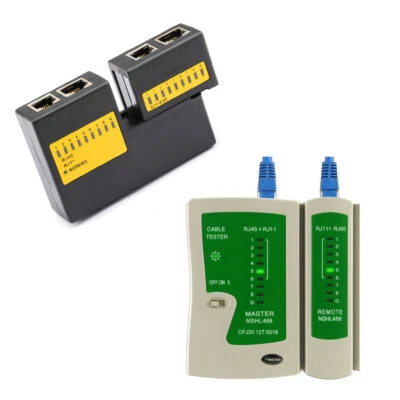 Network LAN Cable Wire Cat5 Cat6 RJ11 RJ45  UTP Lan Check Tester Tool - Bild 1 von 4