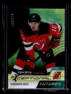 2021 UD Synergy Alexander Holtz /199 #EF-AH New Jersey Devils - Picture 1 of 2