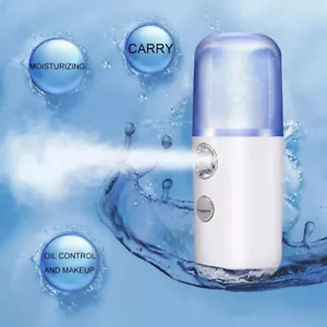 Mini vaporizador facial USB portátil nano facial Mister práctico máquina de pulverización de niebla fría - Imagen 1 de 16