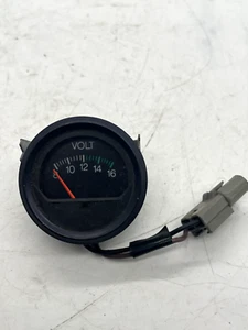 83-84 Mk1 Vw Volkswagen Rabbit GTI Faria Volt Meter Gauge Cluster w Pigtail - Picture 1 of 4