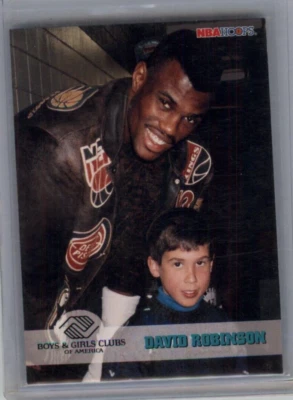 1993-94 NBA Hoops David Robinson #291 SAN ANTONIO SPURS - Image 1 of 2