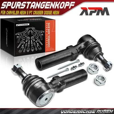 2x Extremo Barra Tensora Eje Exterior para Chrysler Neon II PT Cruiser Dodge - Imagen 1 de 4