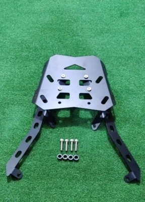 "PORTADOR TRASERO CON PLACA, NEGRO" APTO PARA KTM ADVENTURE 390 Foto 1 de 4