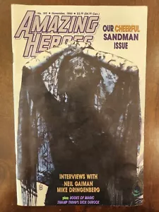 Amazing Heroes #185 VGF Sandman Fantagraphics | Neil Gaiman Interview - Picture 1 of 3