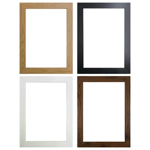 A4 Bilderrahmen 3er,6er, 10er Pack Zertifikat Kunst Bilderrahmen Schwarz WEISS EICHE - Bild 1 von 11