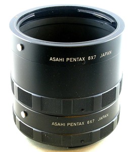 PENTAX 6x7 Auto Extension Tubes 2 and 3