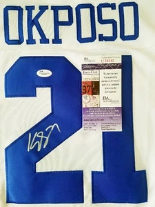 Kyle Okposo Signed New 2018 Winter Classic Jersey Size XL in person JSA CERT - Picture 1 of 5