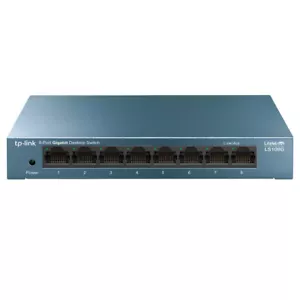 * TP-Link 8-Port Gigabit Desktop Switch 10/100/1000Mbit/s Unmanaged 16Gbit/s Kap - Photo 1/2