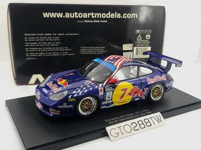 AUTOart 1:18 Porsche 911 GT3 R (996 GT3R) "RED BULL" #7 Daytona 24h 2002 (80272) Foto 1 de 4